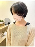 イメチェン/外ハネボブ/美髪/ワイドバング/ショート/レイヤー
