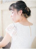 mod's姪浜/外国人風ハイライトツートンカラー小顔ローシニヨンg