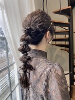 アトリエドゥーディマンシュ atelier doux dimanche&nbsp;編みおろしアレンジ