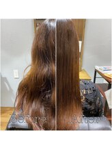 今話題の「インナーカラー×髪質改善」で一味違う仕上がりに！[放出/髪質改善/縮毛矯正]