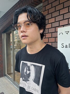 ハマモト メンズパーマ