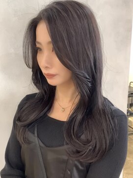 オリンテ バイ レシッド 表参道(orente by rcid) 髪質改善韓国レイヤーイメチェン美髪フェミニンロンググレージュ