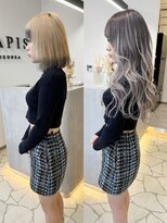 ラピス 福岡天神店(Lapis)&nbsp;担当原島_【@yupachi_hair】シール70～80枚
