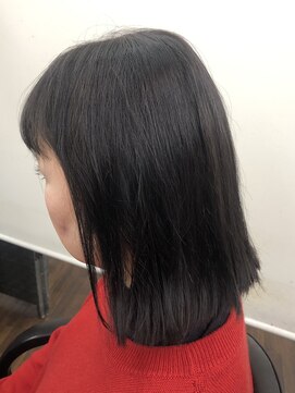 マコー美容室 福井店 外ハネボブ(ゆるめ^_^)