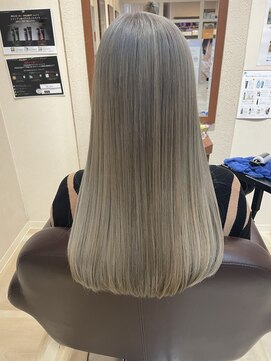 パッション 石巻蛇田店(PASSION) ブリーチ2回・ミルクティグレージュ