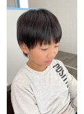 ＃小学生男の子カットマッシュウルフ