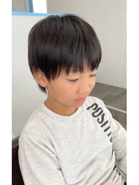 オアシス(oasis) ＃小学生男の子カットマッシュウルフ