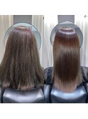 【縮毛矯正】髪質改善艶髪ストレートエステ 大人の艶髪◎