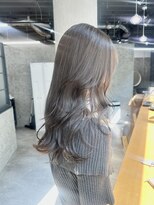 レーベン(LEBEN)&nbsp;【ブリーチなしダブルカラー】透け感グレージュ★