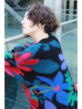 アルトリスト(Altruist Aging×HAIR&SPA) ☆イメチェンピンクベージュアンブレラカラー前髪クールショート