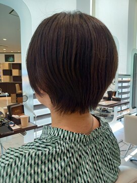 エムコーゾーヘアー(M KOZO hair) 【YAMATO】東京/丸の内/大人ショート/大人ボブ/耳かけ