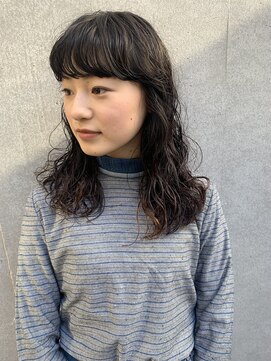 フェンヘアーアイス 中目黒(Fen.hair ici) ゆるふわ大人可愛い♪20代30代ロングパーマアッシュベージュ