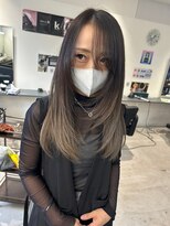 キング 枚方店(K!ng)&nbsp;縮毛矯正髪質改善ハイライトレイヤーカット枚方美容室エクステ
