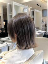 エイミーバイアフロートザガーデン 浦和店(amie by afloat the garden)&nbsp;毛先で遊ぶ透け感ボブ
