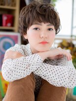 カバーヘア ブリス 戸田公園西口店(COVER HAIR bliss)&nbsp;インナーカラーくせ毛風マッシュショートh3戸田公園20代30代40代