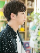 カバーヘア ブリス 大宮西口(COVER HAIR bliss)&nbsp;■七三コンマヘア＊ビジカジランダムパーマ104大宮20代30代40代