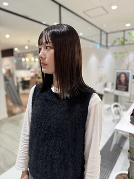 ビーハイブアヴェダ PARCO2店(BEHIVE AVEDA) 【BEHIVE山田】ナチュラルストレート