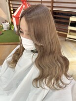 ラフ バイ マグ 南松本(R.A.F. by Mag)&nbsp;ミルクティーベージュカラーケアブリーチハイトーンカラー