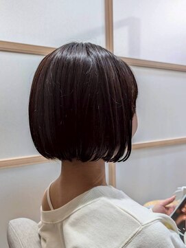 ミューシェレゴ(meauche...lego) ショートボブ/艶髪/ダークブラウン
