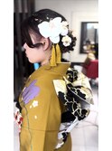 成人式ヘアセット着付け♪♪