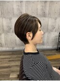 ショート/ボブ/ハイライト/ショートカット/ショートボブ/ウルフ
