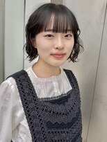 ビューナゴヤ 名駅(VIEW NAGOYA)&nbsp;前髪カタログ/イメチェンスタイル／ウェーブパーマ/こなれミディ