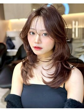 ロンドガーネット 池袋(Lond garnet) 暗めカラー/韓国レイヤー/マロンベージュ/くすみベージュ/池袋