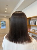 髪質改善ストレート+カット+TR