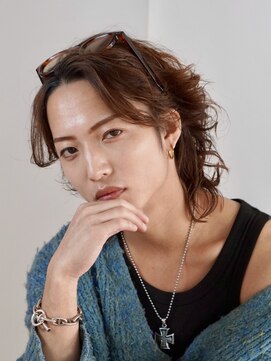 ビカム 名駅(become) 【メンズミディアム】毛流れスパイラルパーマ