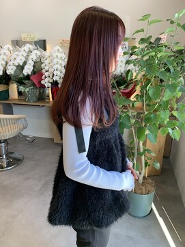 髪質改善トリートメント＊ピンクラベンダー