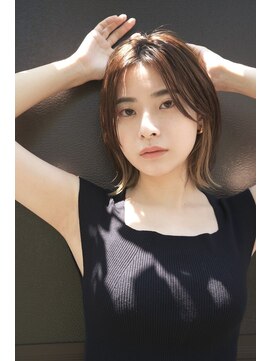 レイヤーショート・ボブ/結べる/絶壁解消/20代/30代/長め