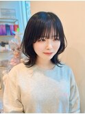 【MONA名古屋駅/名駅】くびれボブ/くびれヘア/韓国風/ミディアム