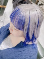 デイズ(days)&nbsp;前髪インナーカラー/アンブレラカラーブルーカラー