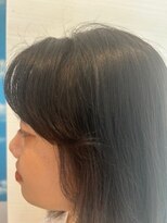 美粧 ほそや お花茶屋本店 サイド流しのバング