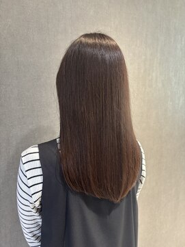 ディアーズ 徳島店(Dears) 改善1回目/広がり毛を艶カラーで整える