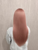 ミザルー(Misirlou)&nbsp;艶感ピンクのさらツヤロング