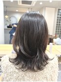 外ハネミディアムレイヤー