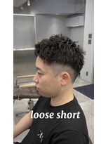ラルス(Larus)&nbsp;MEN’S/ニュアンスパーマ/ニュアンスウルフ/本八幡