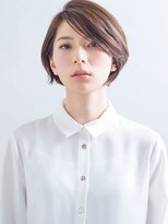 モッズ ヘア 新宿サウス店(mod's hair)&nbsp;大人女性な前下がりハンサムショート