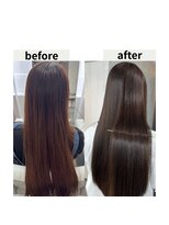 ランプシー(Lampsi)&nbsp;髪質改善白髪ぼかし縮毛矯正白髪染めヘッドスパ酸製ストレート