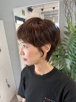 プラム(plum.)&nbsp;癖毛ショート/癖毛ヘアスタイル/癖毛ショートスタイル