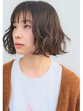 ドロップ(drop) 切りっぱなしボブパーマ【表参道/青山drop】