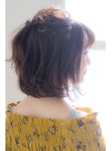 【elfo】いつもと少し違う!簡単かわいいハーフアップ