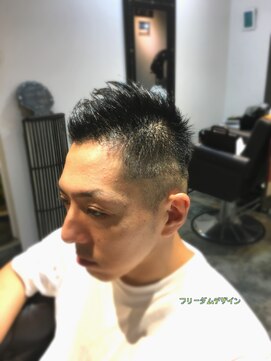 フリーダムデザイン(FreeDoM Design hair&nail) メンズ刈り上げデザイン サイド1mm【F.D 代々木上原/幡ヶ谷】