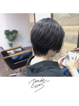 パドトロワ(Pas de trois) 新潟駅南×美シルエット×ハンサムショート×骨格補正カット