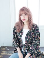 美容室 コーストアール 稲毛店(coast-R)&nbsp;ゆるふわピンクベージュ【稲毛】