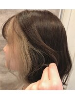 ヘアー ブランコ(hair Blanco) 全体カラー＆インナーカラー♪ホワイトベージュ