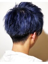 ヘアリゾートエーアイ 新宿西口店(hair resort Ai) ブルーマッシュ髪質改善ヘア【新宿　美容室　カラー　ブルー】