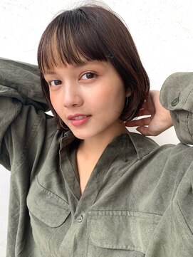 シー バイ ロンド 新宿(Sea by Lond) 【福島泰】インナーカラーの大人かわいいマチルダボブ