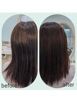 マオヘアー(MAO hair)&nbsp;【MAOｈａｉｒ】　縮毛矯正カール（ナチュラルストレート）